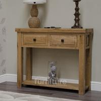 deluxe hall console table