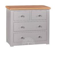 Devonshire Diamond Painted 2 Over 2 Drawer Chest