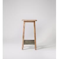 Demba Stool in mango wood & matt black