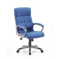 dereham managers chair fabric blue