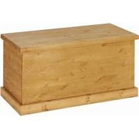 Devonshire Chunky Pine Blanket Box