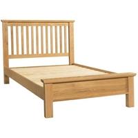 devonshire siena oak bed low foot end