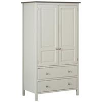 Devonshire Kenwith Painted Wardrobe - Double 2 Drawer