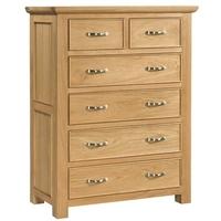 devonshire siena oak chest of drawer 42 drawer