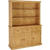 Devonshire Chunky Pine Dresser - 4ft 6in Double