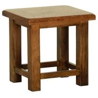 devonshire rustic oak side table