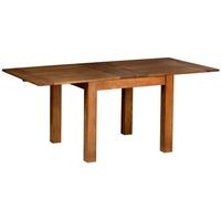 devonshire rustic oak dining table flip top extending