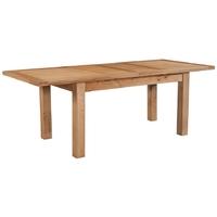 devonshire dorset oak dining table with 2 leaf 132cm