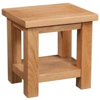 devonshire dorset oak lamp table