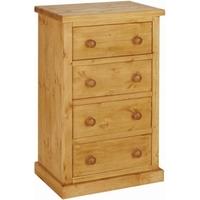 devonshire chunky pine chest of drawer large 4 drawer wellington