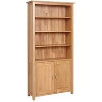 Devonshire New Oak Cupboard - Tall Bookcase