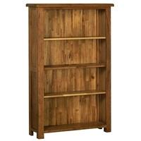 Devonshire Rustic Oak Bookcase - Medium