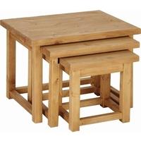 Devonshire Chunky Pine Nest of Table