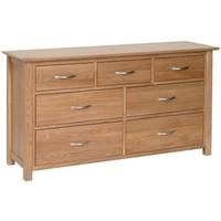 Devonshire New Oak Chest of Drawer - 3+4 Drawer