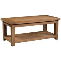 Devonshire Somerset Oak Coffee Table - Large