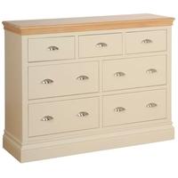 Devonshire Lundy Pine Chest of Drawer - Large 3+4 Drawer