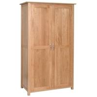 devonshire new oak wardrobe double