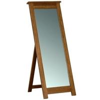 Devonshire Rustic Oak Cheval Mirror