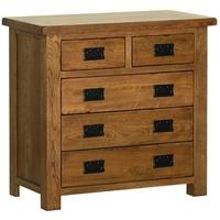 devonshire rustic oak chest of drawer small 32 drawer