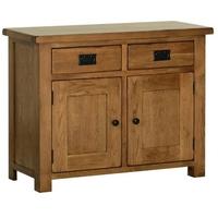 devonshire rustic oak dresser base small