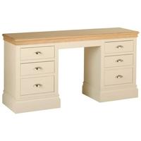 Devonshire Lundy Pine Dressing Table - Double Pedestal