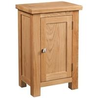 devonshire dorset oak hall cabinet 1 door