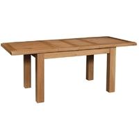 devonshire somerset oak dining table with 2 leaf large