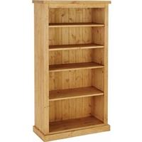 Devonshire Chunky Pine Bookcase - 5ft Tall