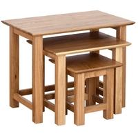 Devonshire New Oak Nest of Tables - Small