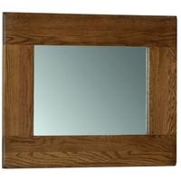 devonshire rustic oak wall mirror