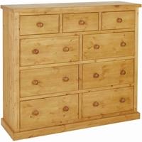 devonshire chunky pine chest of drawer large 36 drawer