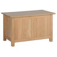 Devonshire New Oak Blanket Box - Small