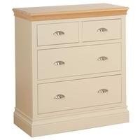 Devonshire Lundy Pine Chest of Drawer - Large 2+2 Drawer