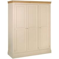 devonshire lundy pine wardrobe triple