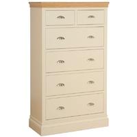 Devonshire Lundy Pine Chest of Drawer - Large 4+2 Drawer