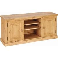 devonshire chunky pine tv unit 2 door