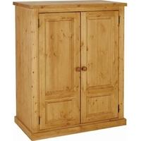 Devonshire Chunky Pine Wardrobe - Hanging Small 2 Door