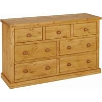 devonshire chunky pine chest of drawer small 34 drawer