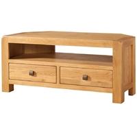 Devonshire Avon Oak TV Unit - Corner