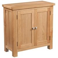 devonshire dorset oak hall cabinet 2 door