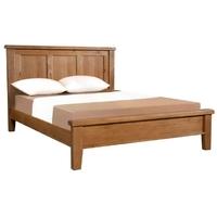 devonshire somerset oak bed double low foot end