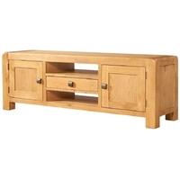 devonshire avon oak tv unit wide