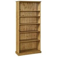 devonshire torridge pine bookcase 6ft with 12in deep shelves