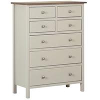 devonshire kenwith painted chest of drawer 4 over 3 drawer