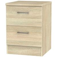 devon bardolino bedside cabinet 2 drawer locker