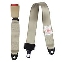 DearRoad Two Point Car Truck Adjustable Lap Adjustable Safety Seat Belt Extension Travel Belt