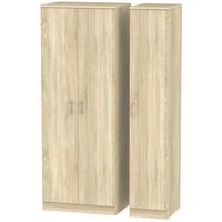 Devon Bardolino Triple Wardrobe - Tall Plain