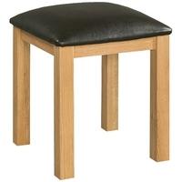 devonshire siena oak dressing table stool