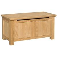 Devonshire Siena Oak Blanket Box