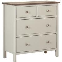 Devonshire Kenwith Painted Chest of Drawer - Large 2+2 Drawer